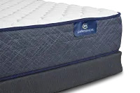 Serta Perfect Sleeper Adorning Night Firm Low-profile Mattress Set