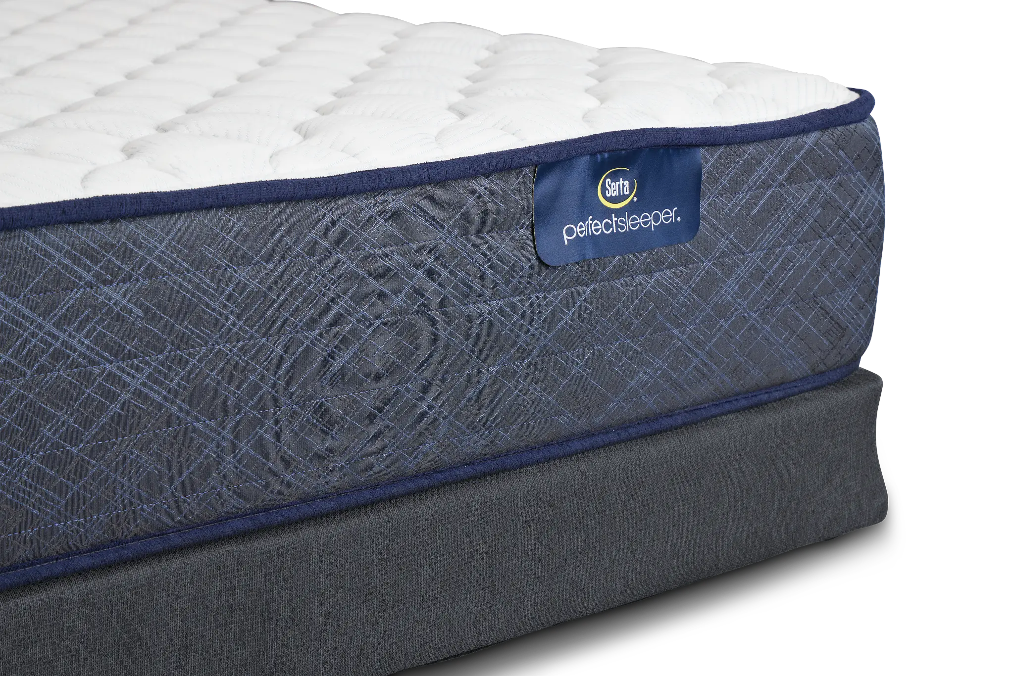 Serta Perfect Sleeper Adorning Night Firm Low-profile Mattress Set Serta Perfect Sleeper Adorning Night Firm Low-profile Mattress Set