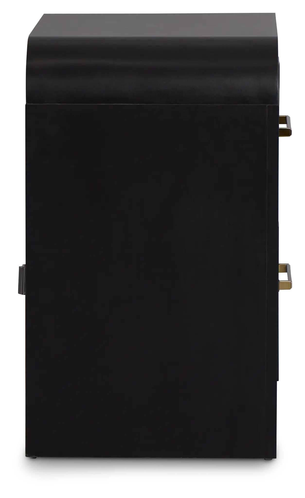 Lyndie Black 2-drawer Nightstand Lyndie Black 2-drawer Nightstand