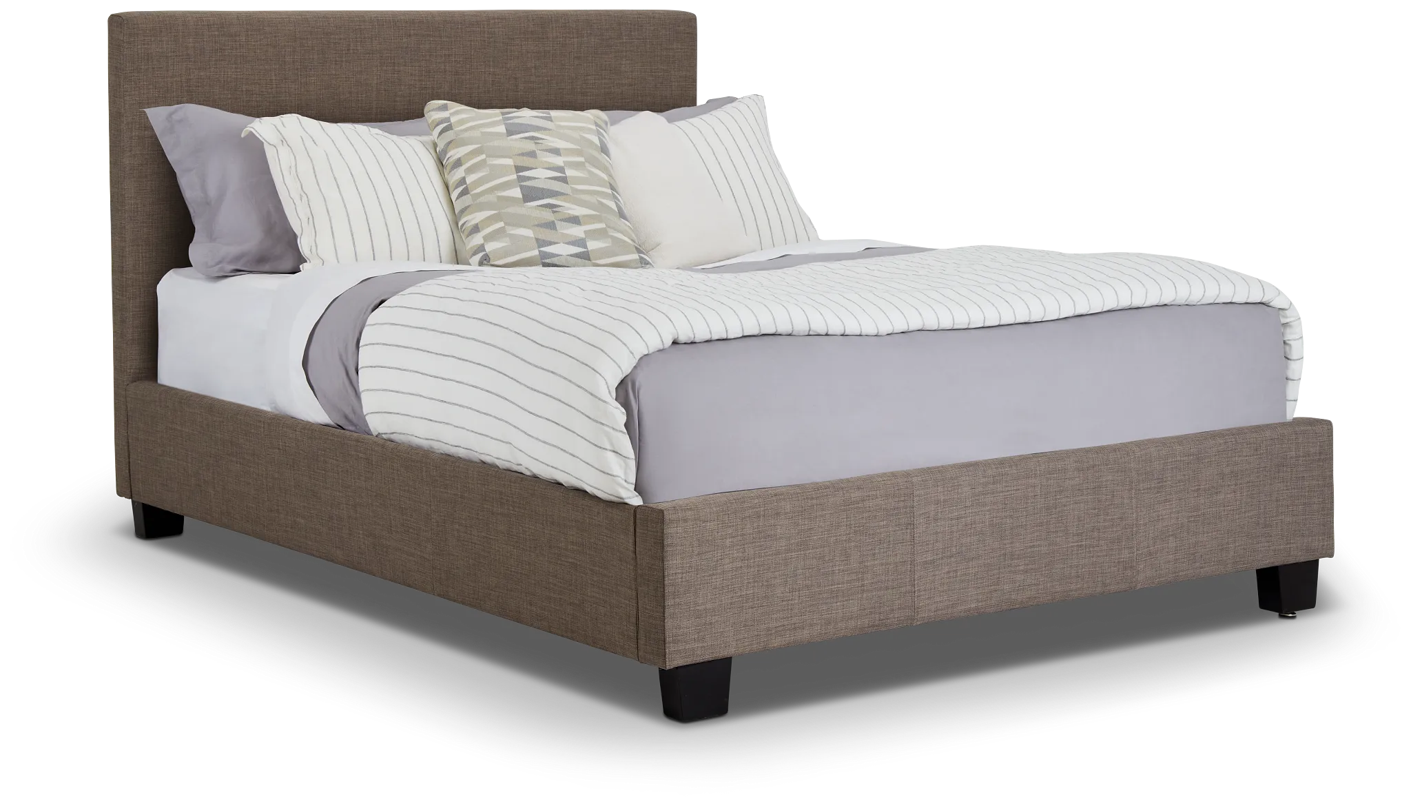 Madden Gray Uph Platform Bed