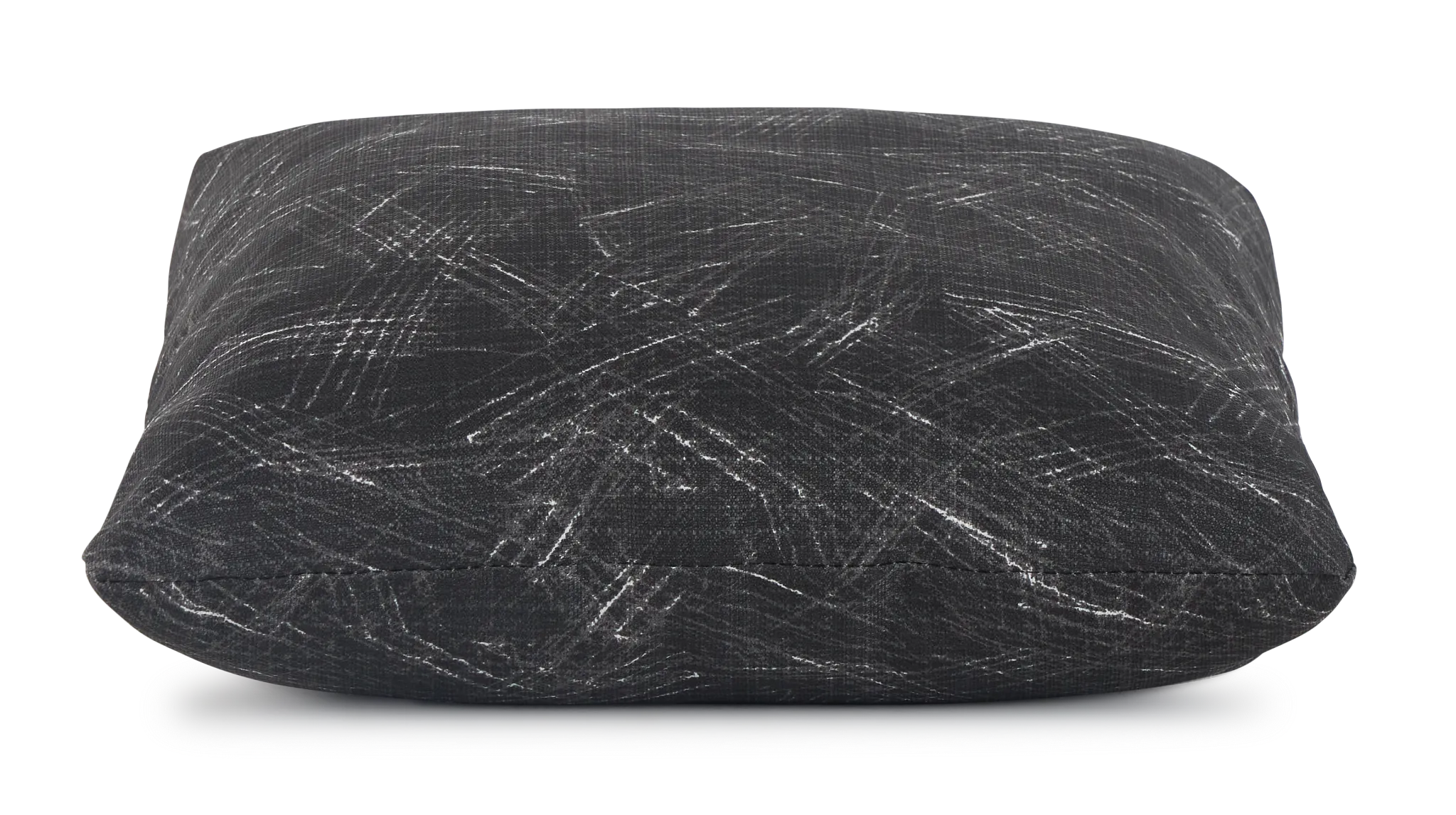 Valletta Black 18" Indoor/outdoor Square Accent Pillow