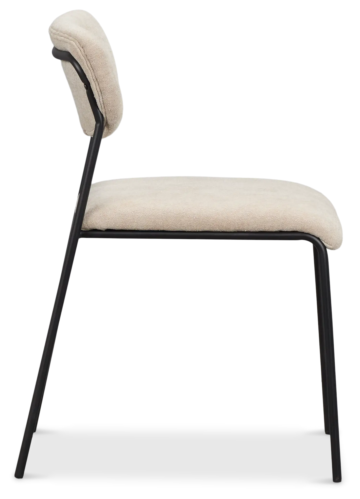 Lynden Beige Metal Upholstered Side Chair Lynden Beige Metal Upholstered Side Chair