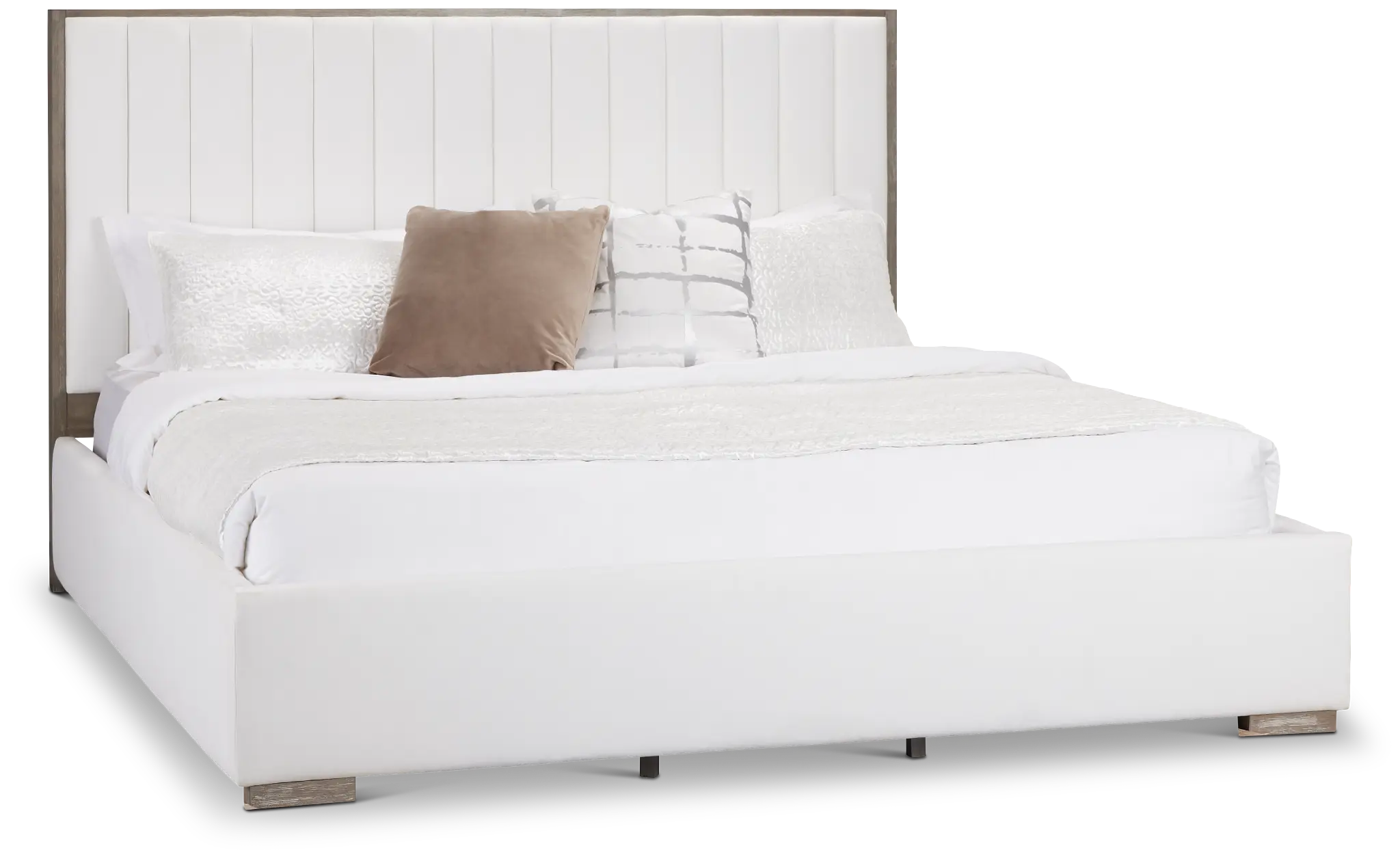 Soho White Uph Platform Bed Soho White Uph Platform Bed