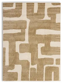 Fran Beige 5x7 Area Rug