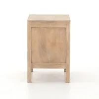 Amilia Light Tone Woven Nightstand