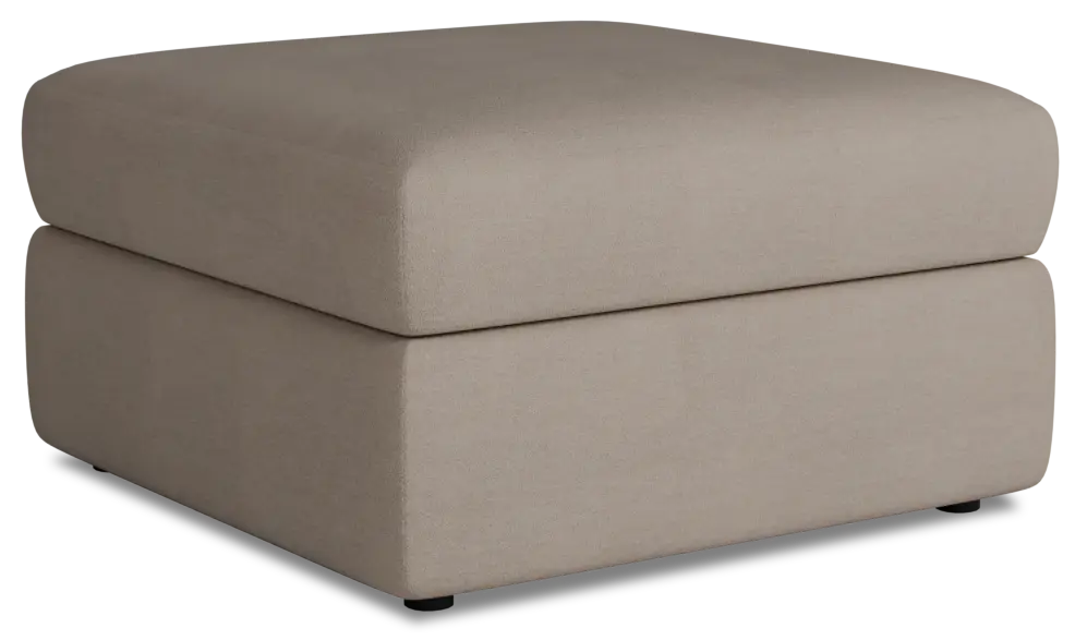 Citymod Beige Fabric Storage Ottoman Citymod Beige Fabric Storage Ottoman