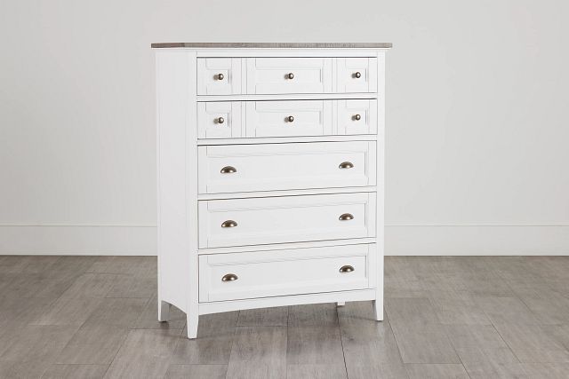 Heron Cove Two-tone Drawer Chest