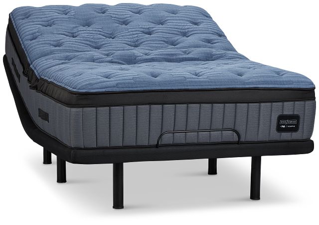 Kevin Charles By Sealy Reserve Lux Plush Plus Adjustable Mattress Set