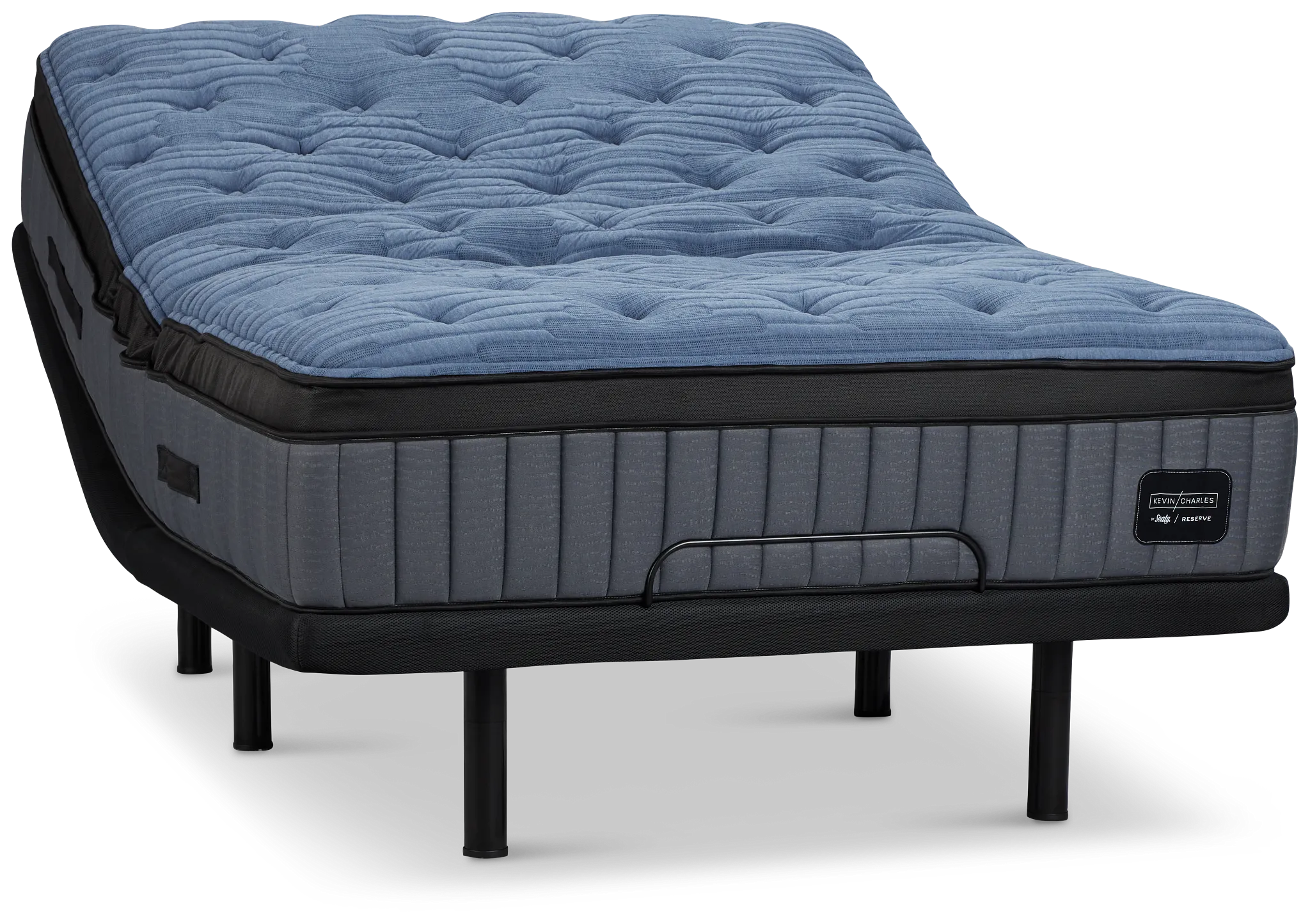 Kevin Charles By Sealy Reserve Lux Plush Plus Adjustable Mattress Set