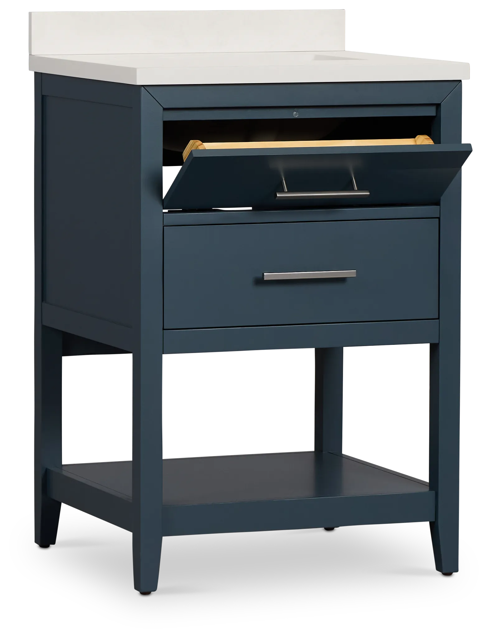 Alden Blue 24" Single Bathroom Vanity