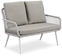 Andes Gray Woven Sofa