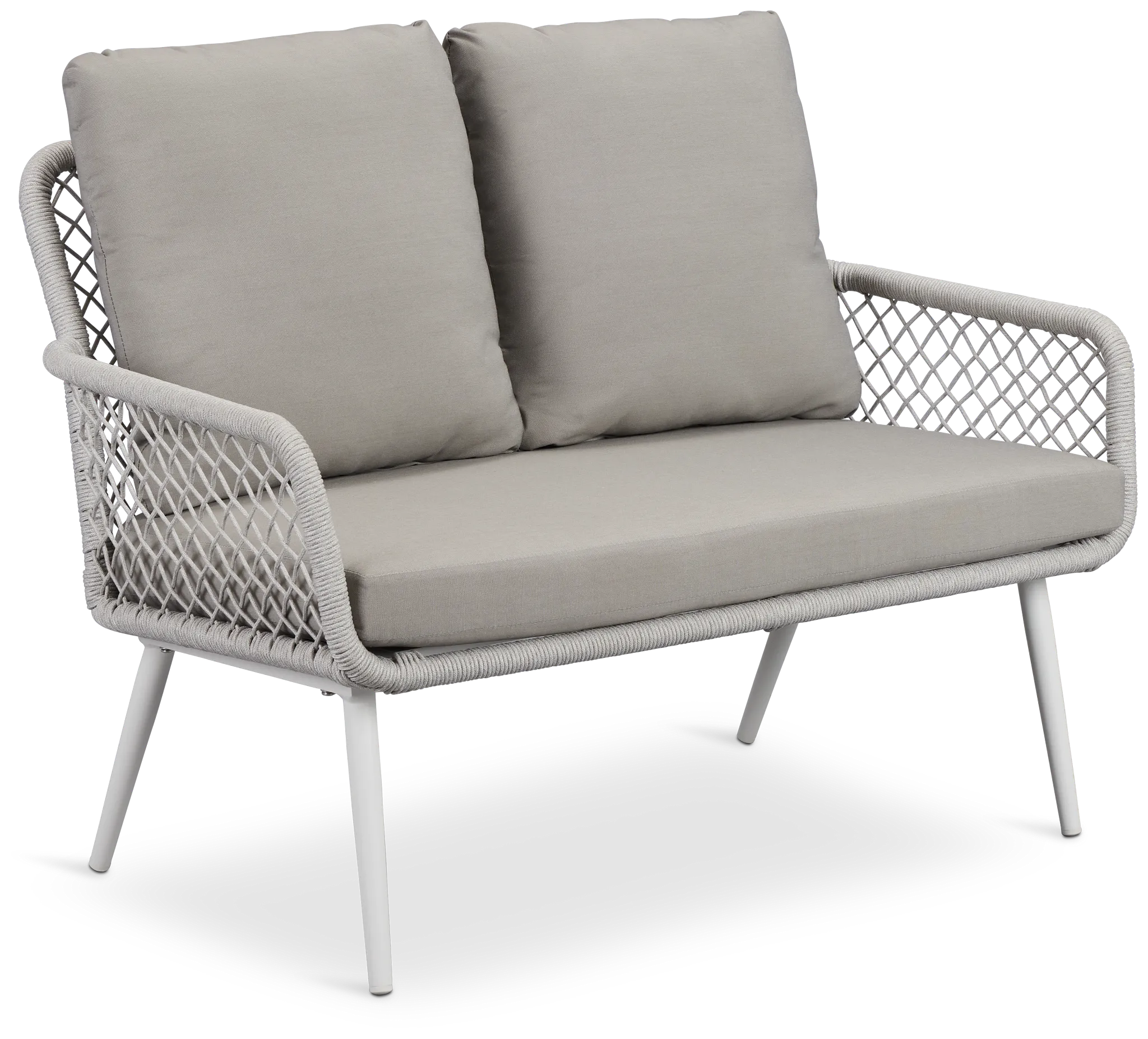 Andes Gray Woven Sofa