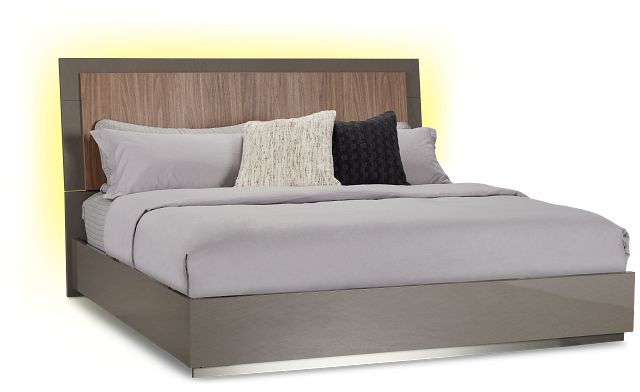 Palermo Two-tone Platform Bed