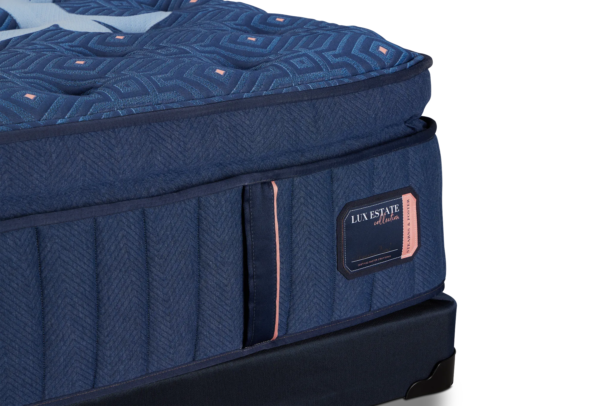 Stearns & Foster Lux Estate Soft Low-profile Mattress Set