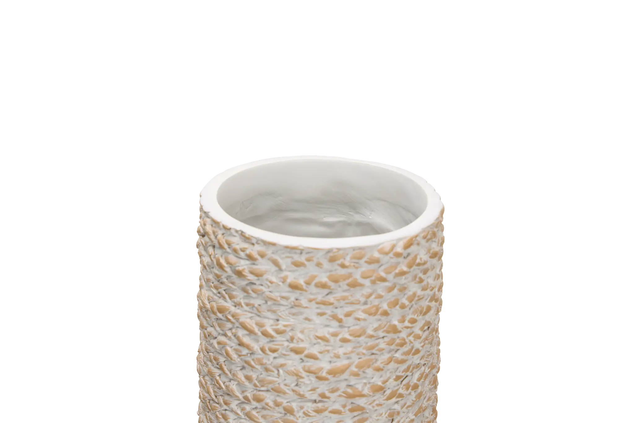 Toulon White Short Vase Toulon White Short Vase