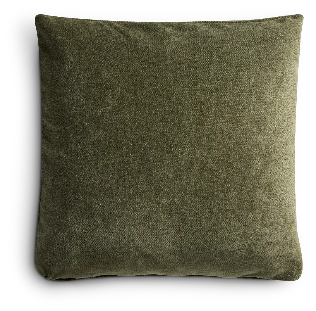 Citymod Green Fabric 20" Accent Pillow Citymod Green Fabric 20" Accent Pillow