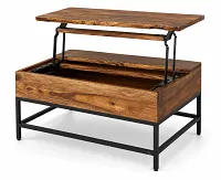 Tanner Mid Tone Rect Lift Coffee Table