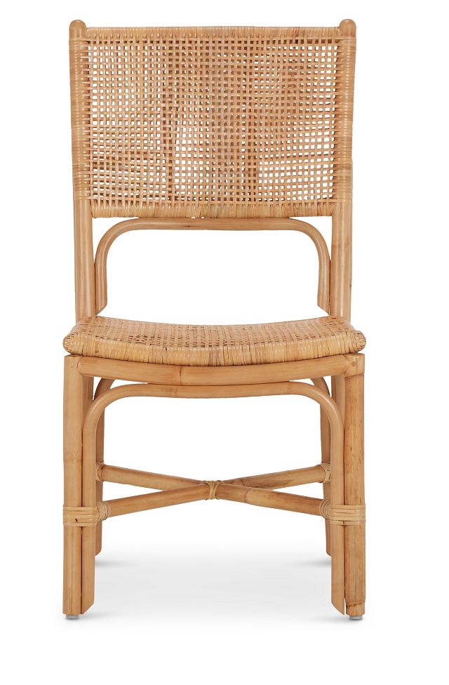Oahu Light Tone Woven Side Chair