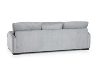 Alpha Light Gray Fabric Sofa
