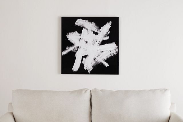 Lilibet White Framed Wall Art