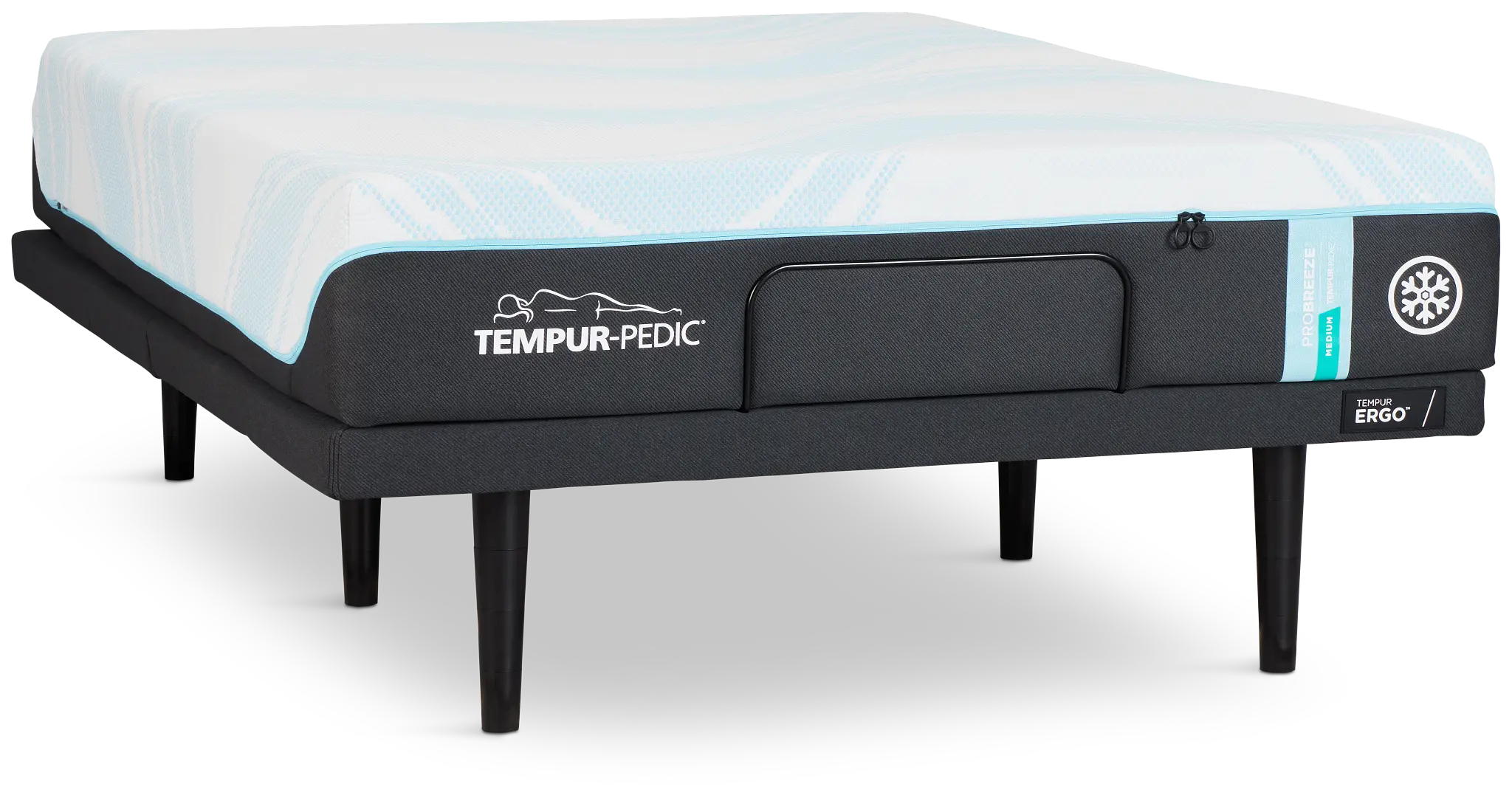 Tempur-pedic Tempur-probreeze Medium Ergo 3.0 Adjustable Mattress Set Tempur-pedic Tempur-probreeze Medium Ergo 3.0 Adjustable Mattress Set