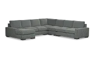Edgewater Lucy Navy Large Left Chaise Sectional