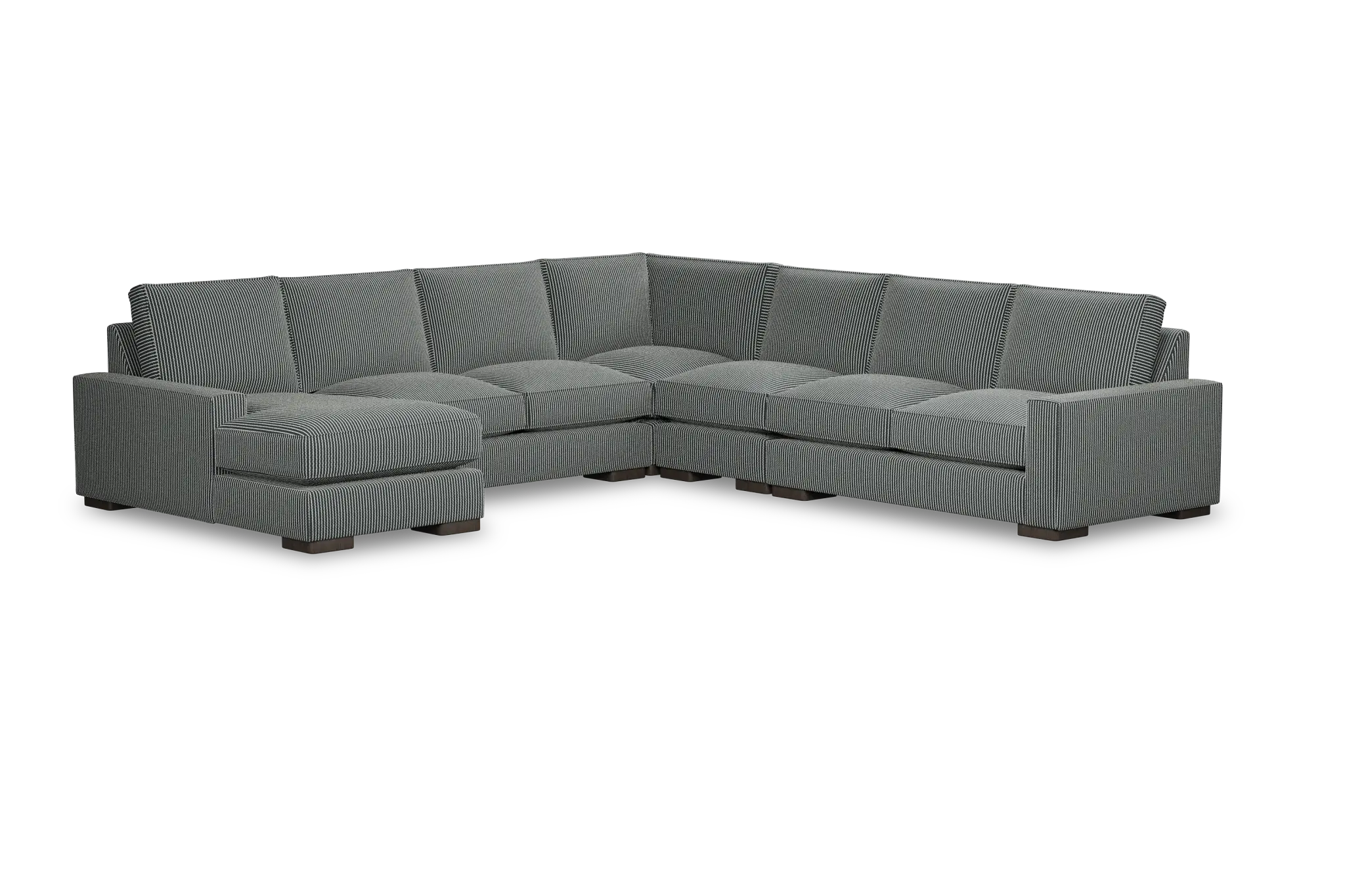 Edgewater Lucy Navy Large Left Chaise Sectional Edgewater Lucy Navy Large Left Chaise Sectional