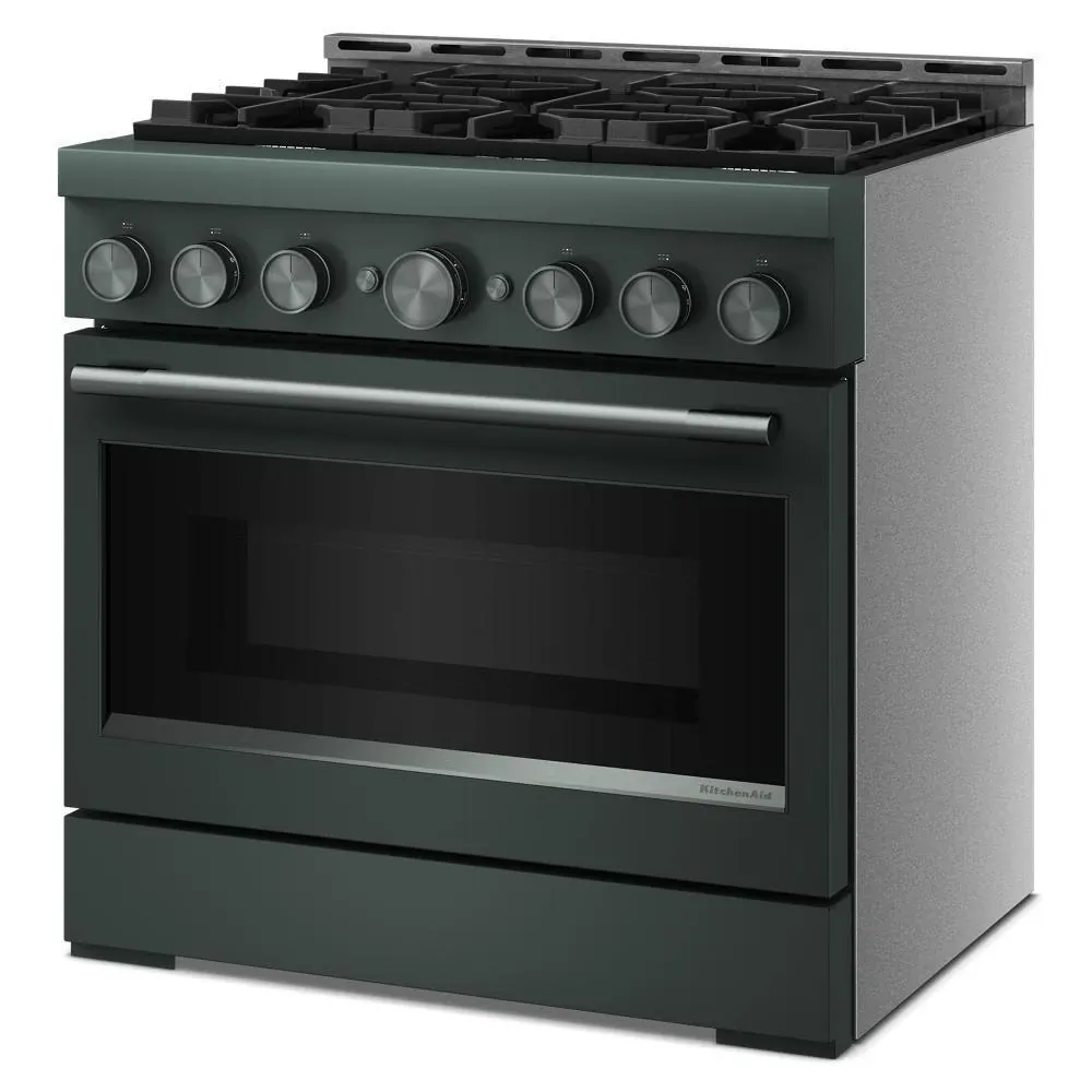 Kitchenaid 936 Series Green Gas Range