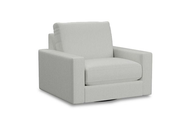 Edgewater Revenue White Swivel Chair