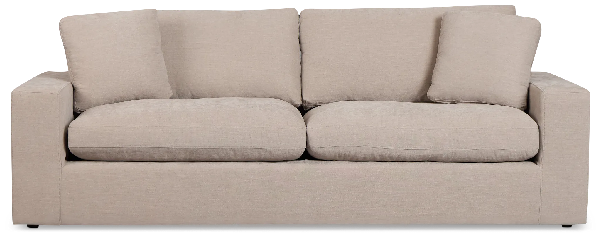 Breeze Taupe Fabric Sofa
