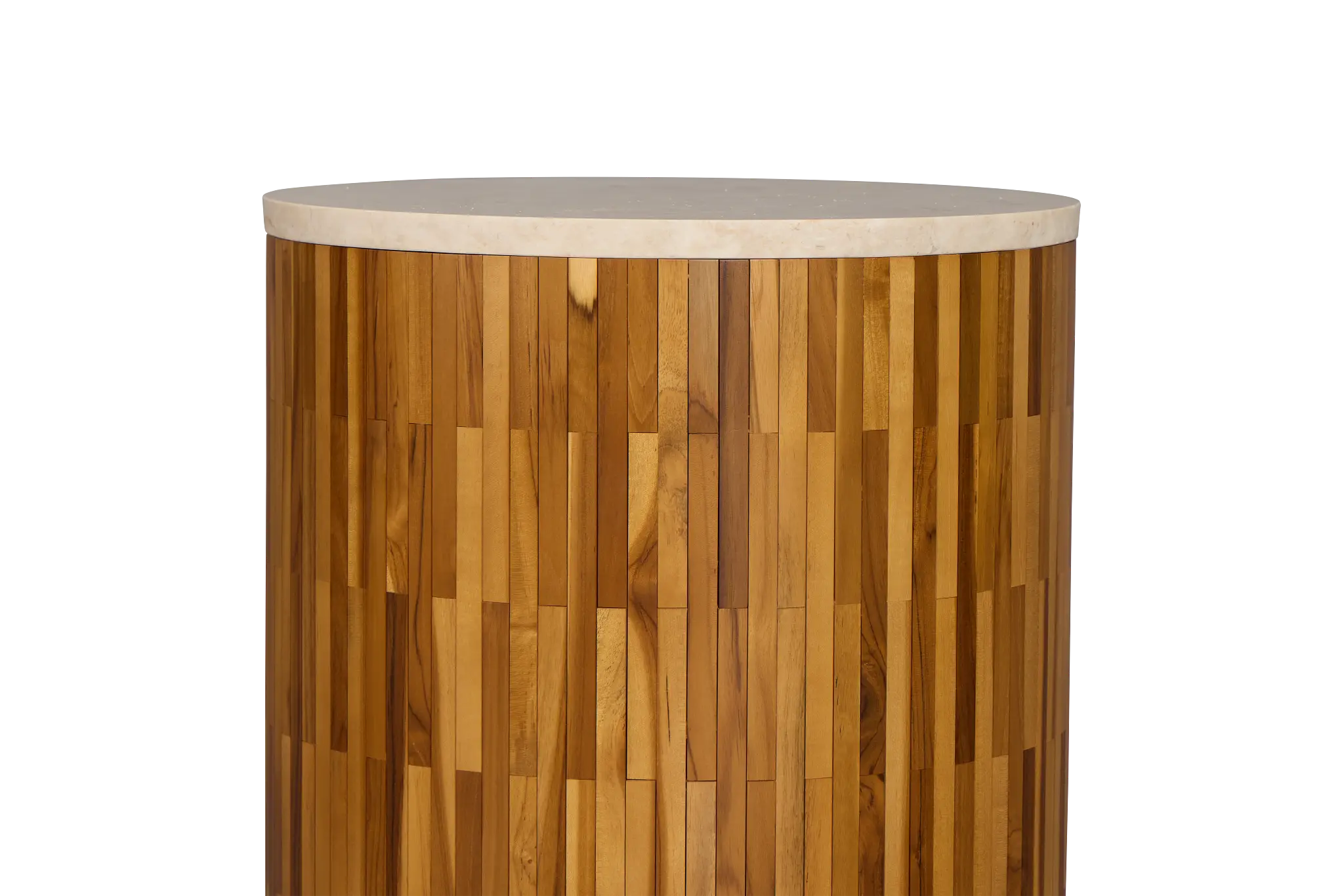 Haven Mid Tone Round End Table Haven Mid Tone Round End Table