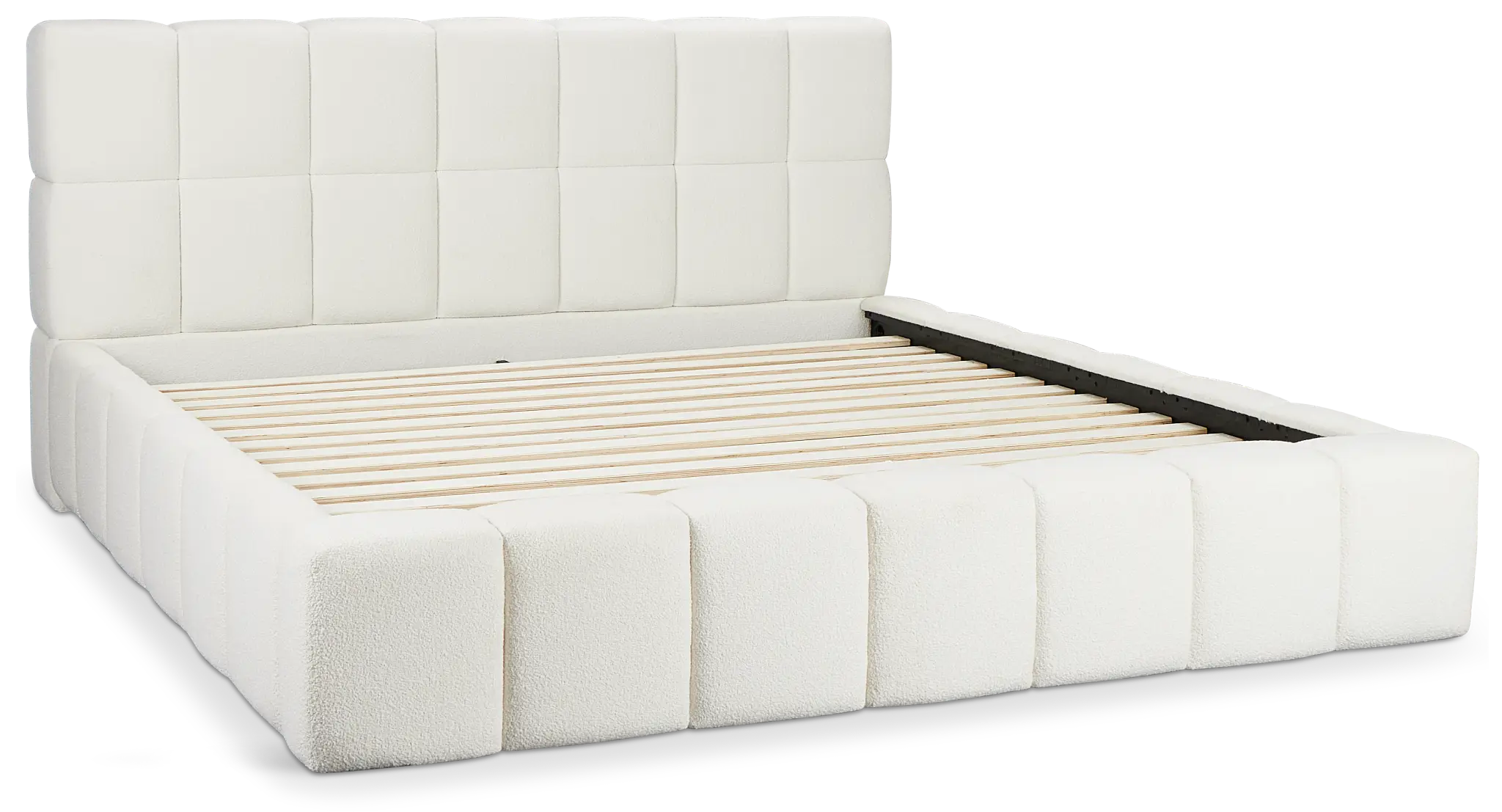 Malibu Light Beige Tufted Complete Bed Malibu Light Beige Tufted Complete Bed