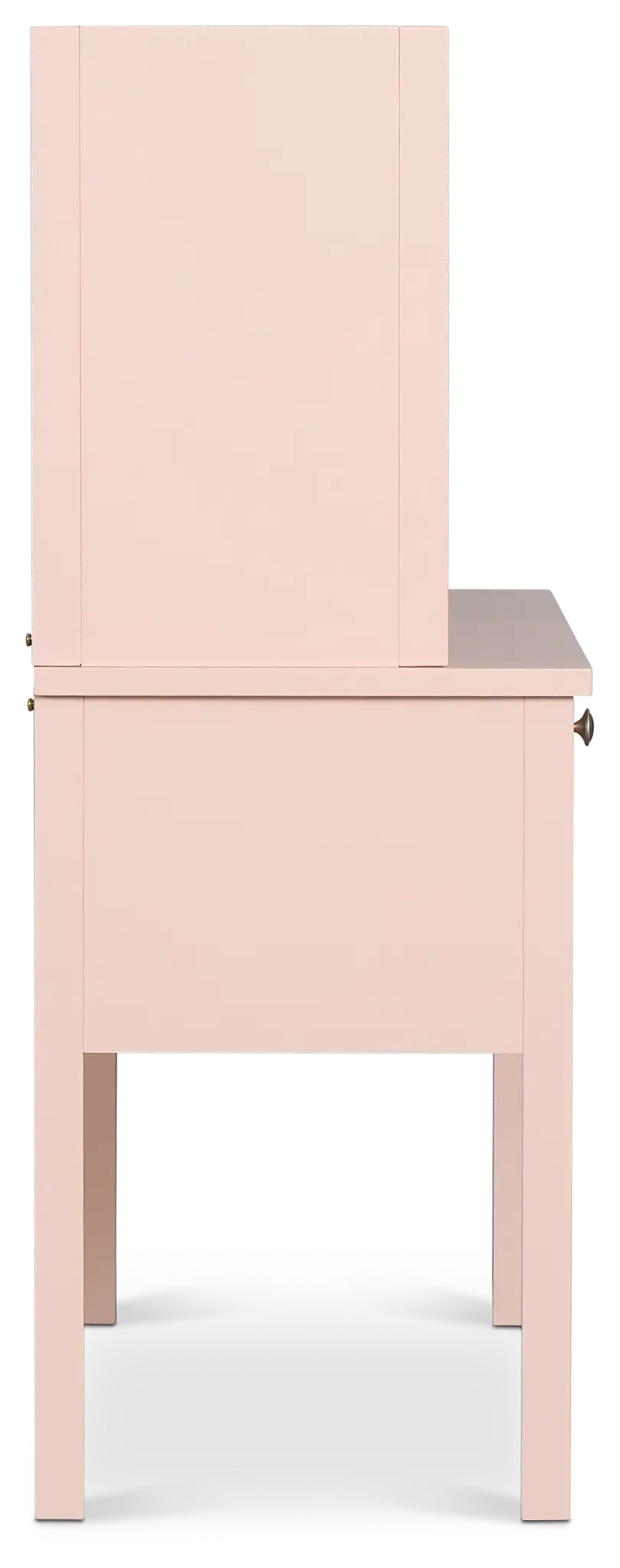 Charleston Pink 3-drawer Desk & Hutch Charleston Pink 3-drawer Desk & Hutch