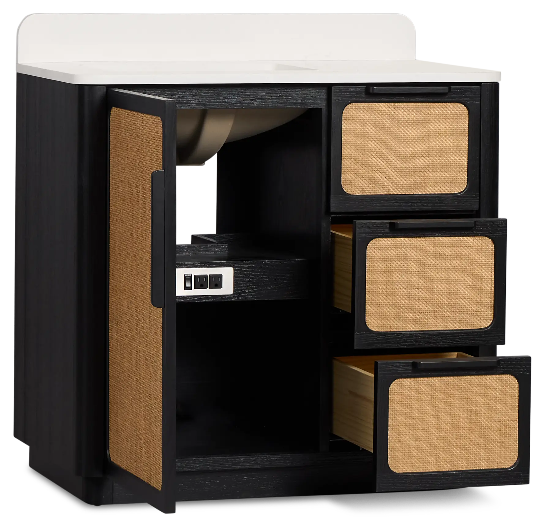 Pacific Two-tone 36" Single Bathroom Vanity Pacific Two-tone 36" Single Bathroom Vanity