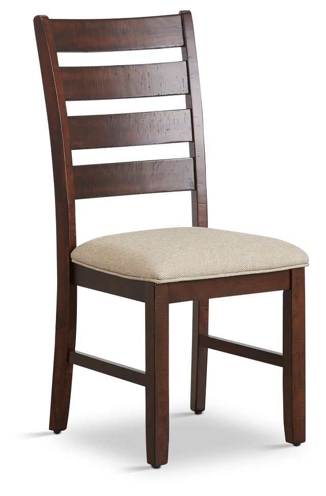 Jax Dark Tone Wood Side Chair (1)