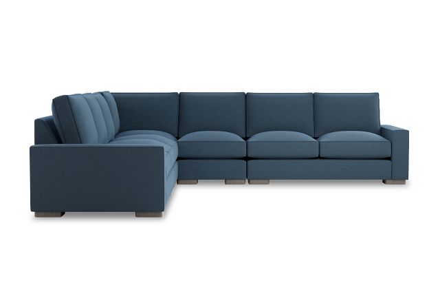 Edgewater Elite Blue Large Two-arm Sectional