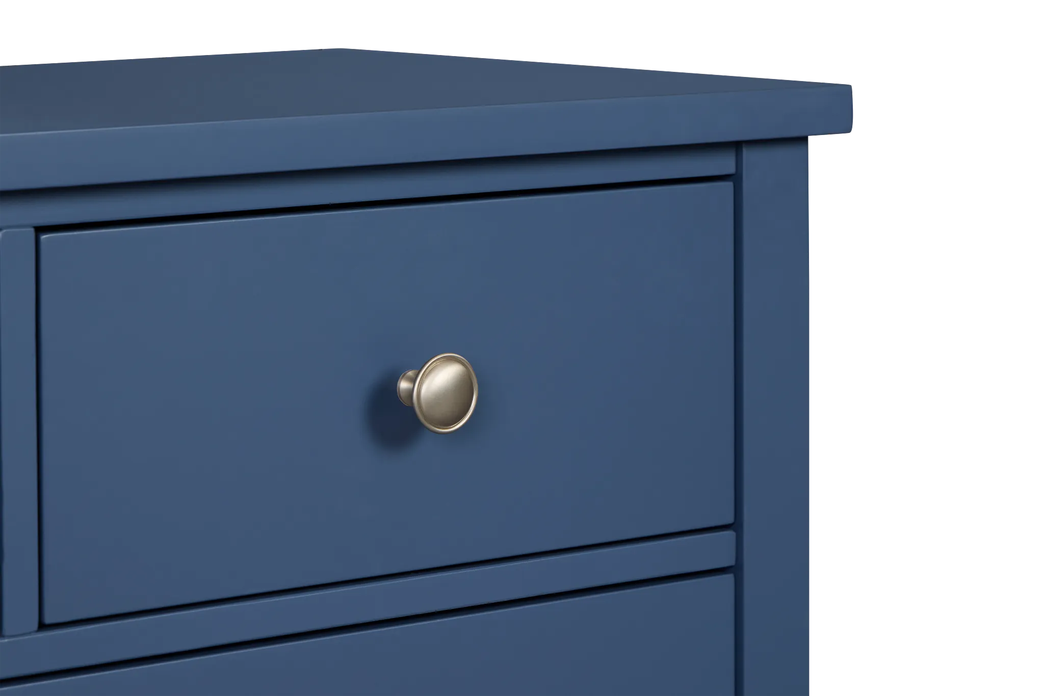 Charleston Dark Blue 2-drawer Nightstand