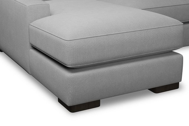 Edgewater Suave Gray Left Chaise Sectional
