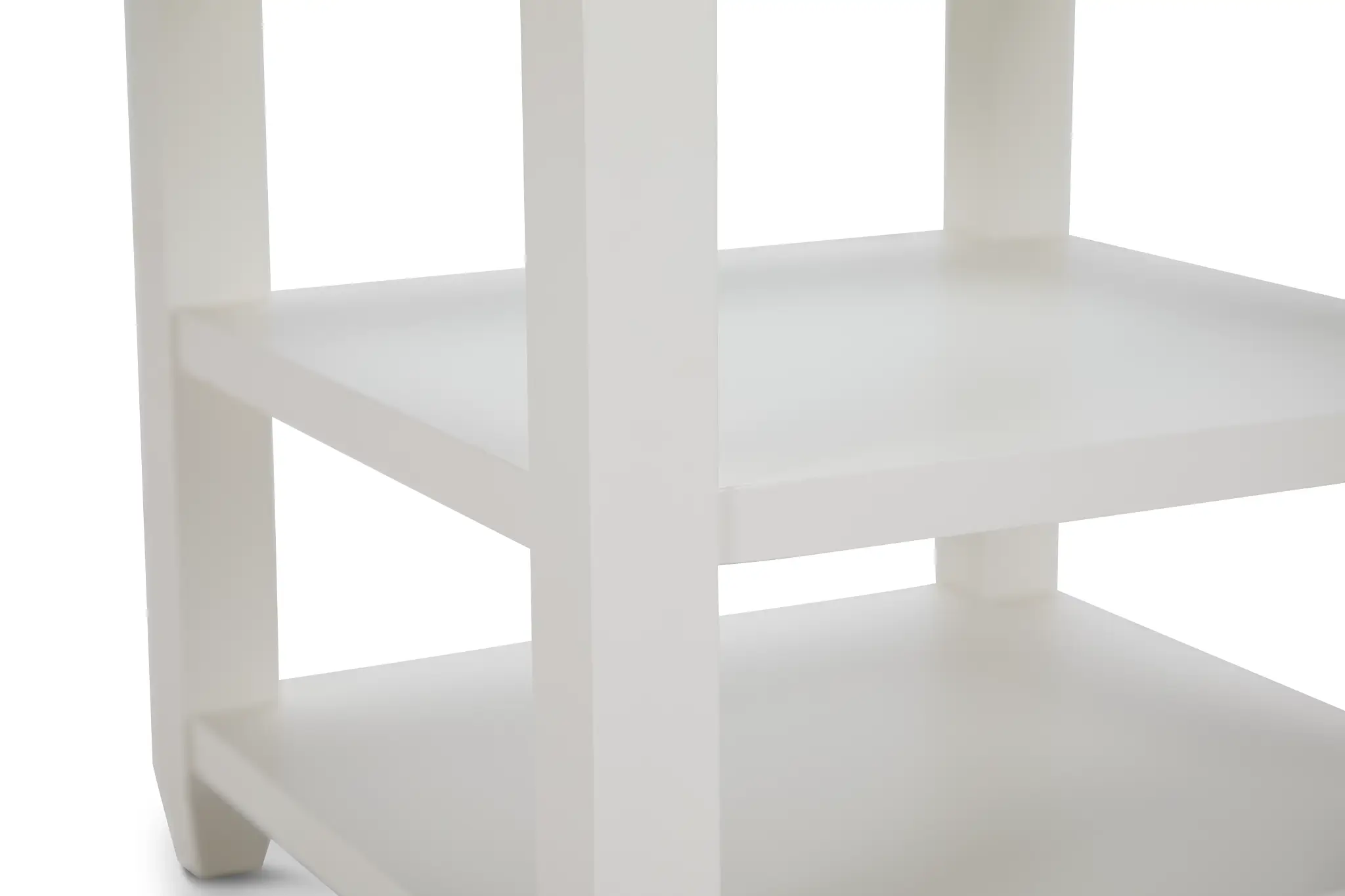 Hurley White Square End Table Hurley White Square End Table