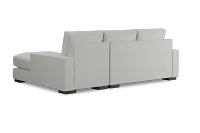 Edgewater Revenue White Right Chaise Sectional