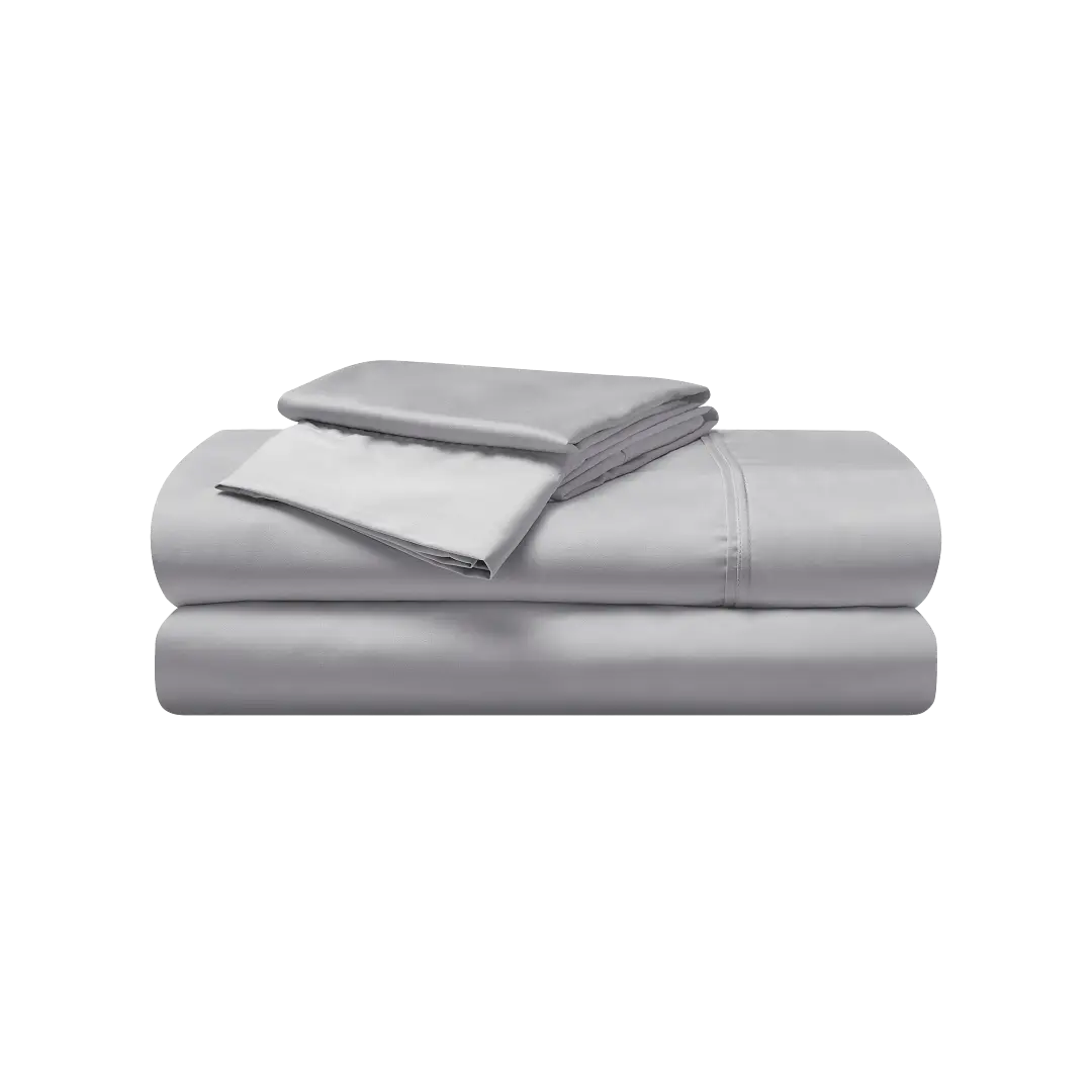 Hyper Cotton Light Gray Sheets Hyper Cotton Light Gray Sheets