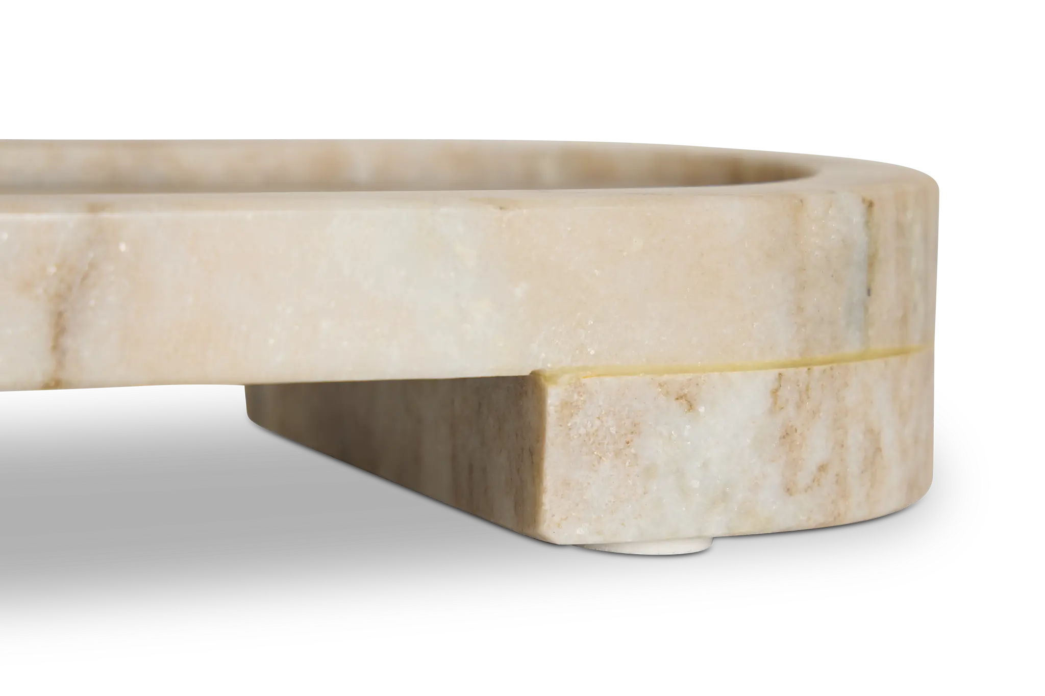 Whit Beige Tray Whit Beige Tray