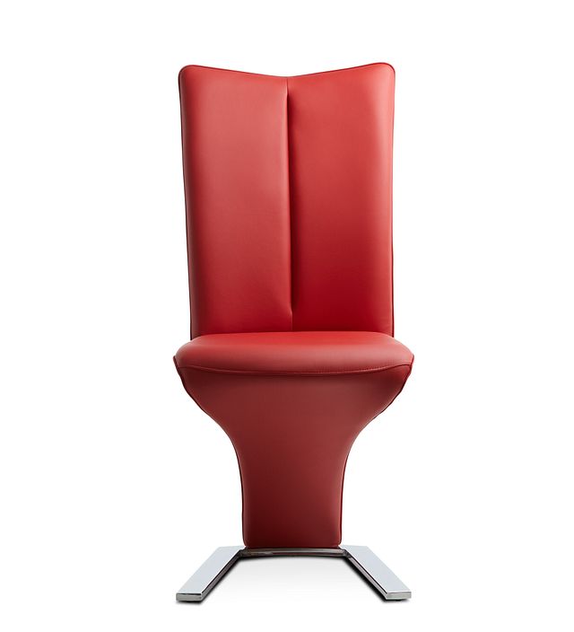 Catalina Red Upholstered Side Chair (2)