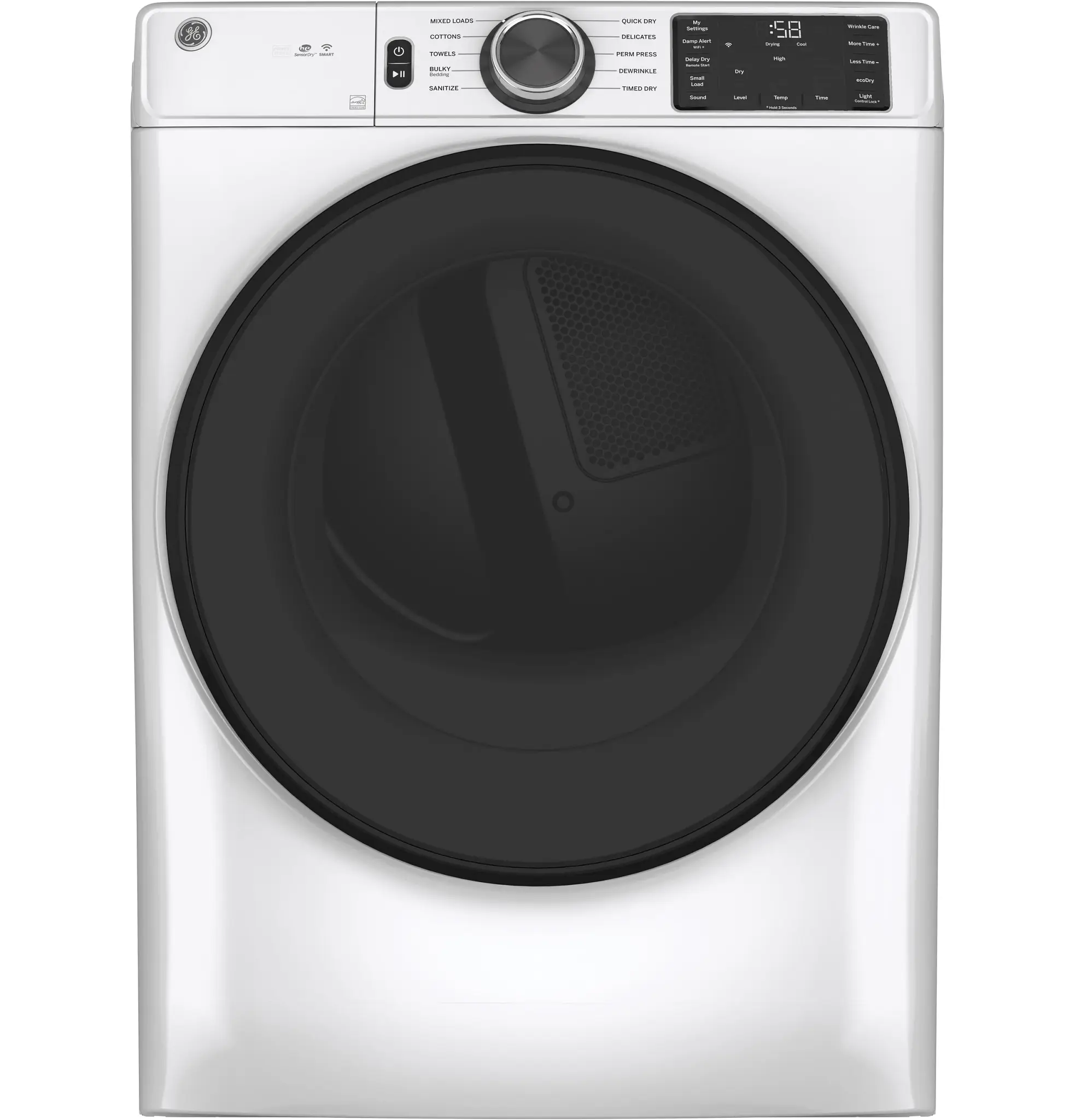 Ge 55 Series White Front Load Electric Dryer Ge 55 Series White Front Load Electric Dryer