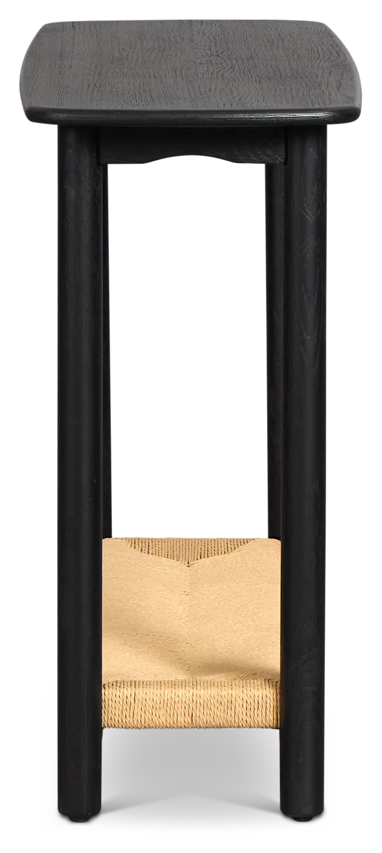 Santorini Black Small Console Table