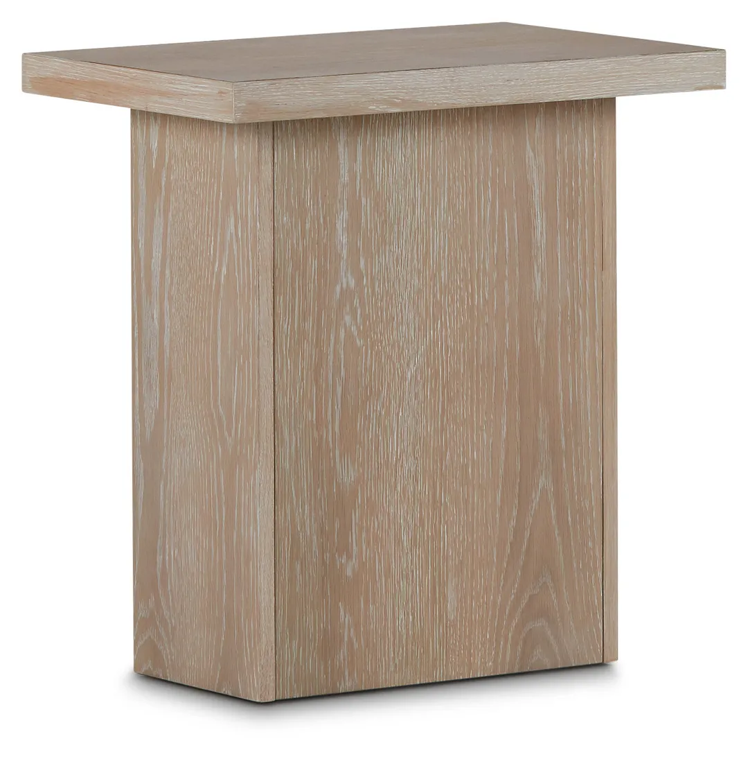 Boca Grande Light Tone Chairside Table