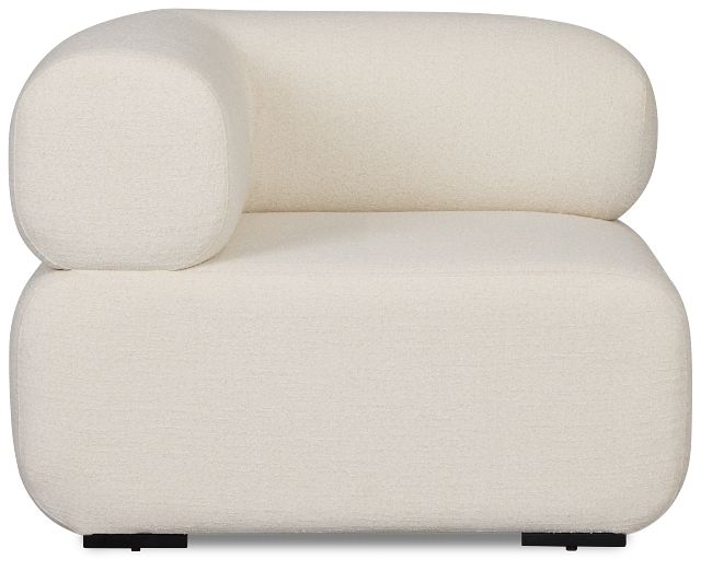 Celeste Light Beige Fabric Right Chair