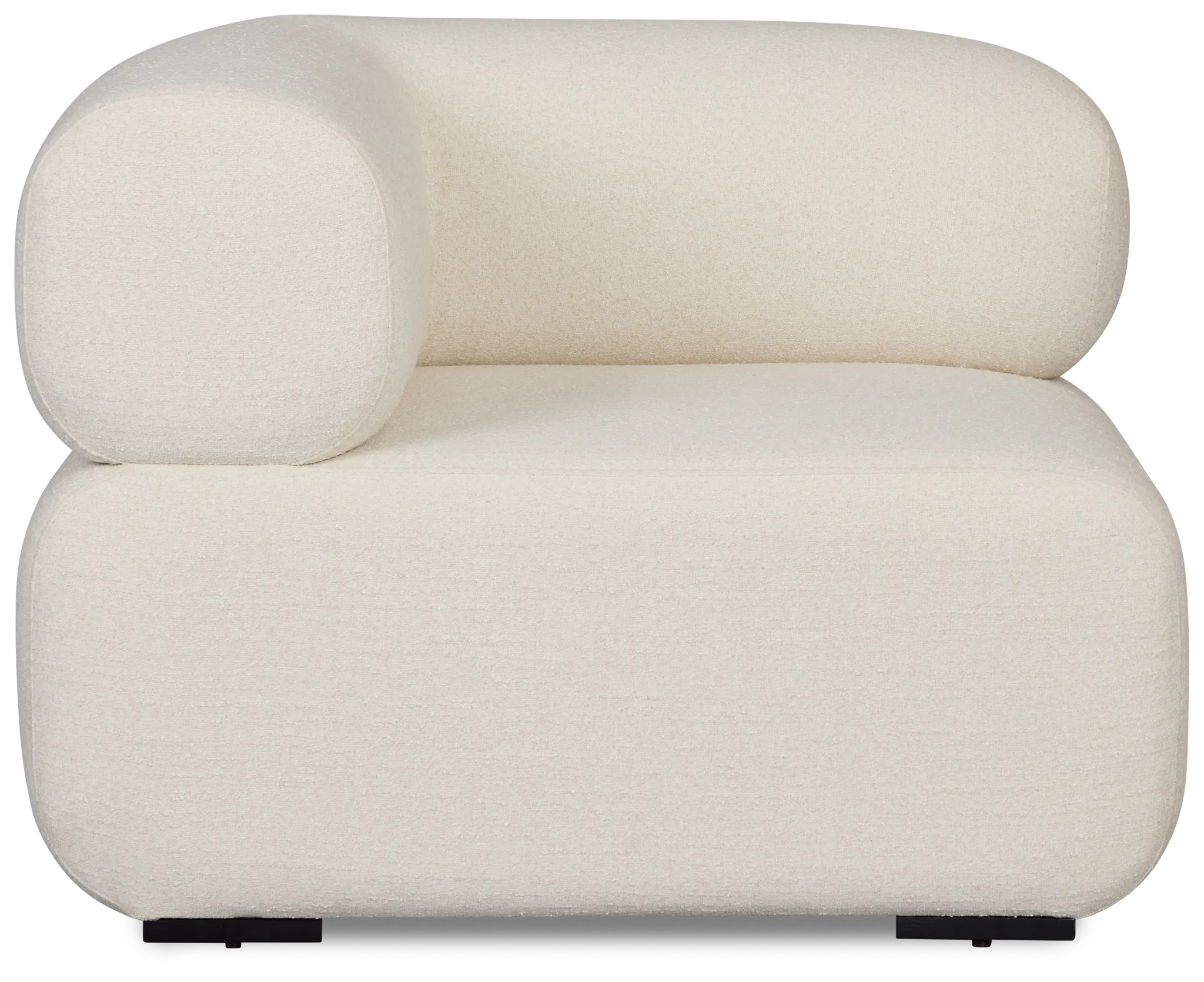 Celeste Light Beige Fabric Right Chair