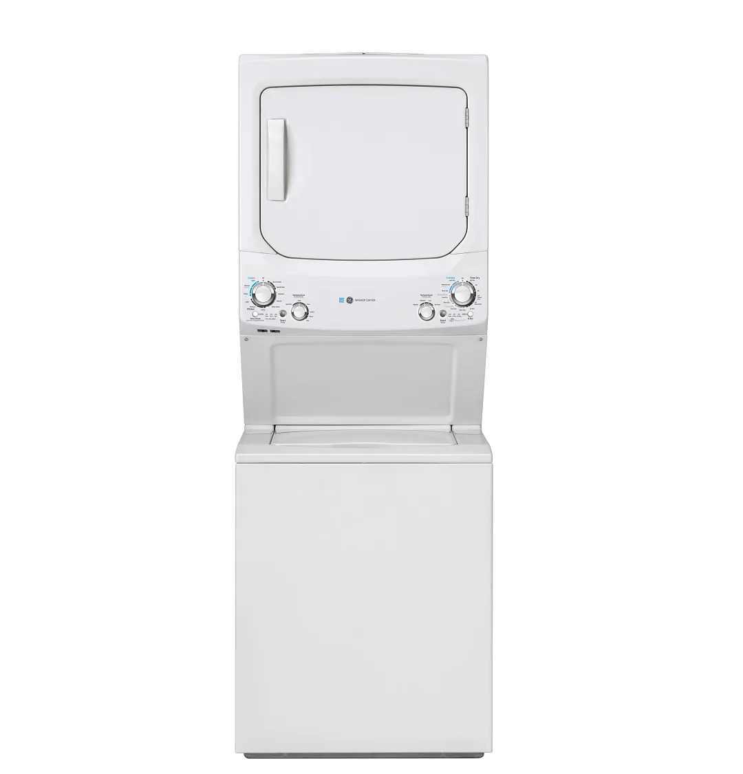 Ge 27 Series White Gas Laundry Center