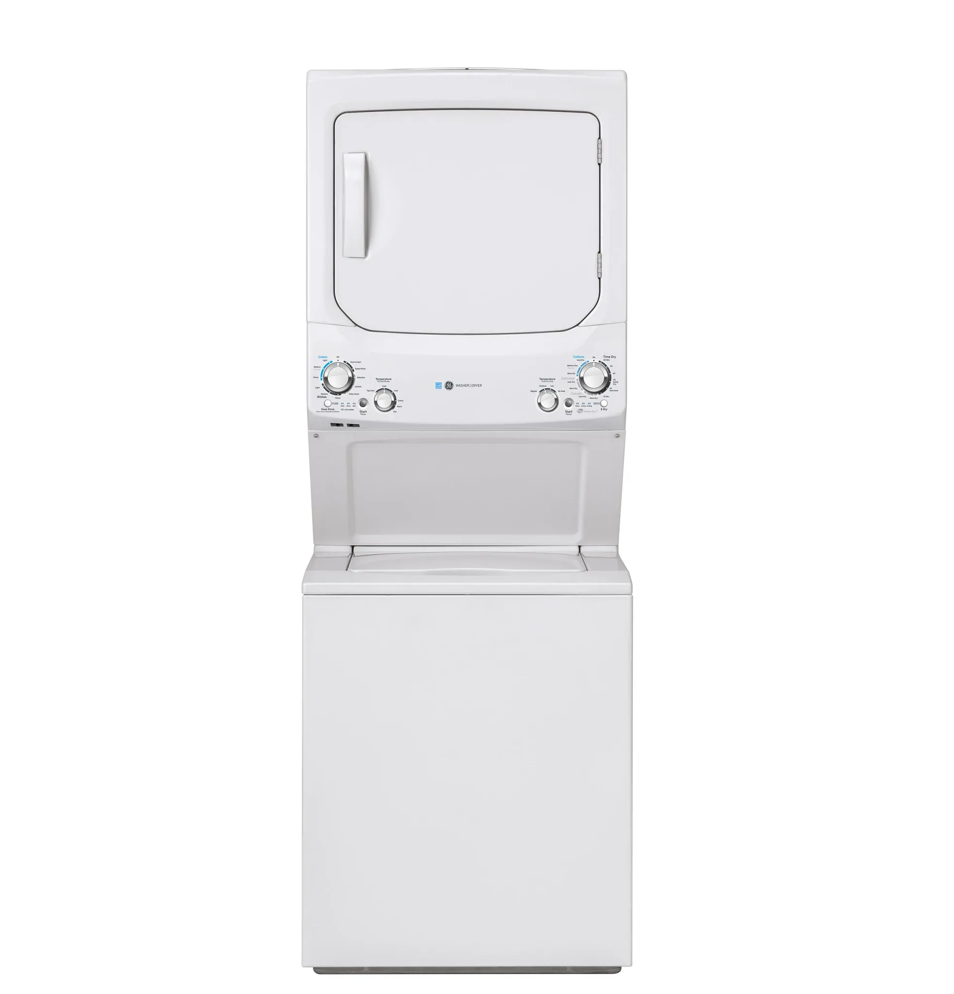 Ge 27 Series White Gas Laundry Center